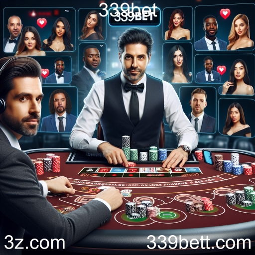 A Emoção do Cassino Ao Vivo na 339bet